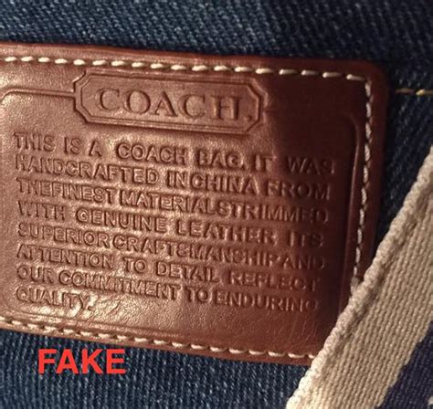 authentic vs original coach bags